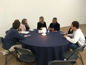 Round Table mit Najem Wali moderiert von Diane Krüger
